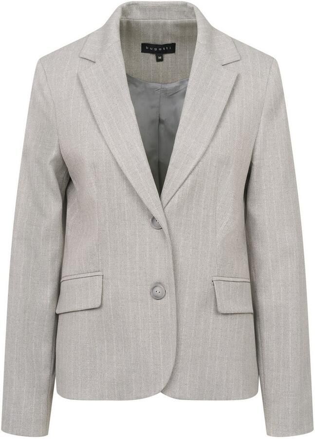 Bugatti Korte blazer met strepen