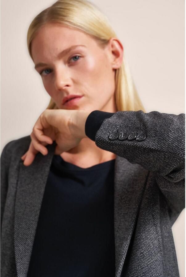 Bugatti Korte blazer met structuur - Foto 3