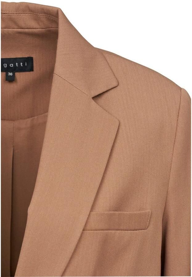 Bugatti Korte blazer van elastische viscosesmix