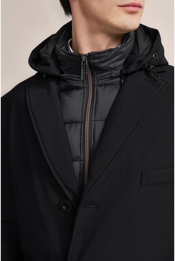 Bugatti Korte jas met afneembare capuchon - Foto 3