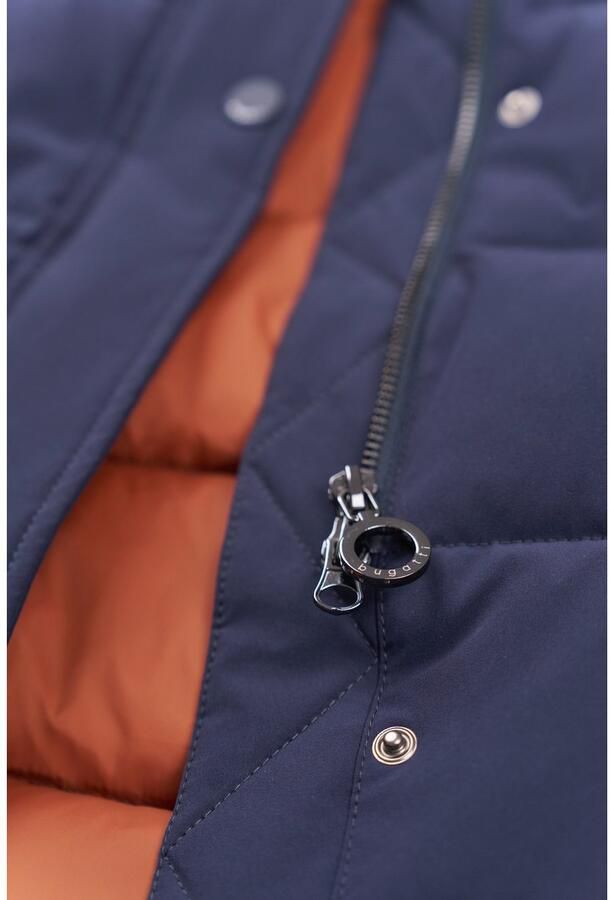 Bugatti Korte jas met elegante staande kraag - Foto 3