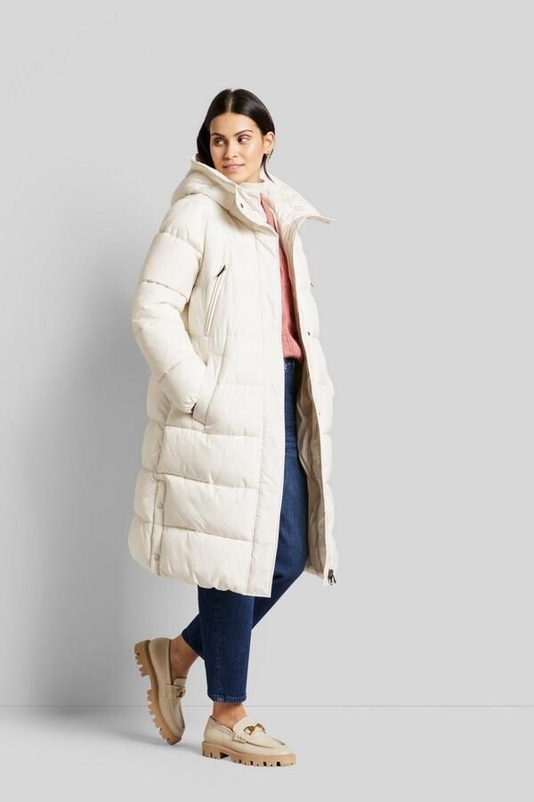 Bugatti Sportieve Gewatteerde Parka met Capuchon Beige Dames - Foto 7