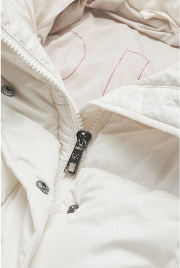 Bugatti Sportieve Gewatteerde Parka met Capuchon Beige Dames - Foto 3