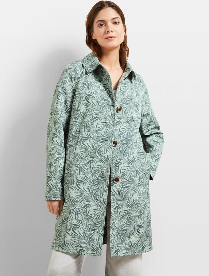 Bugatti Korte jas met rechte belijning - Foto 6