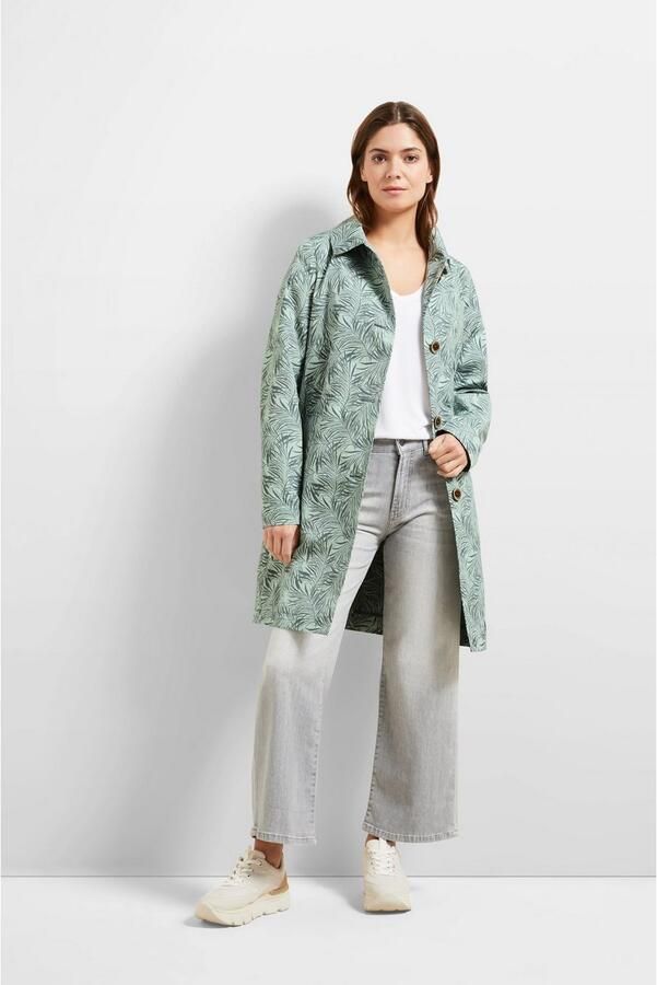 Bugatti Korte jas met rechte belijning - Foto 4