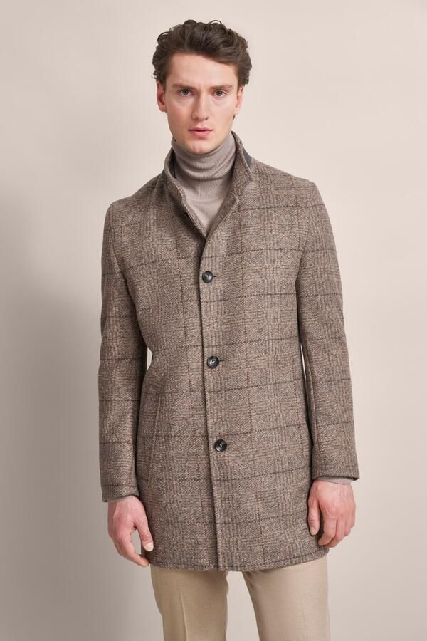 Bugatti Korte jas met ruitdessin - Foto 10