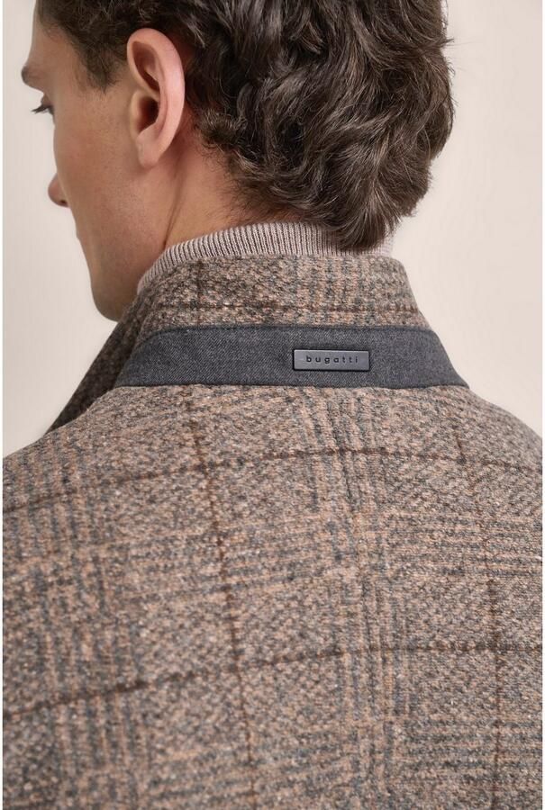 Bugatti Korte jas met ruitdessin - Foto 2