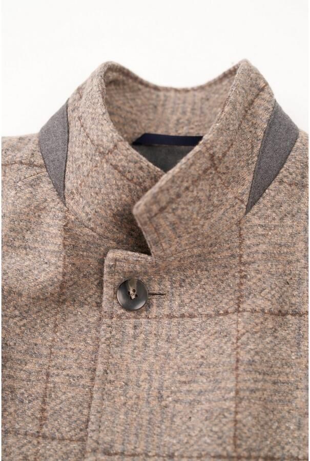 Bugatti Korte jas met ruitdessin - Foto 5