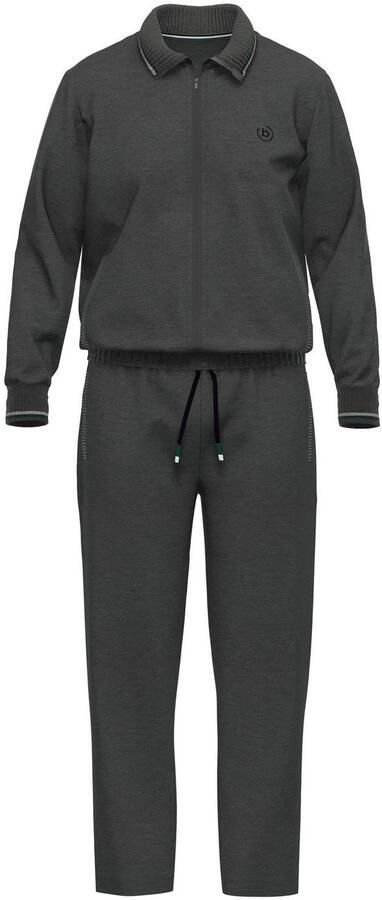 Bugatti Loungepak Bologna Lange mouw lange broek met zijzakken met ritssluiting comfortabel (2-delig) - Foto 5