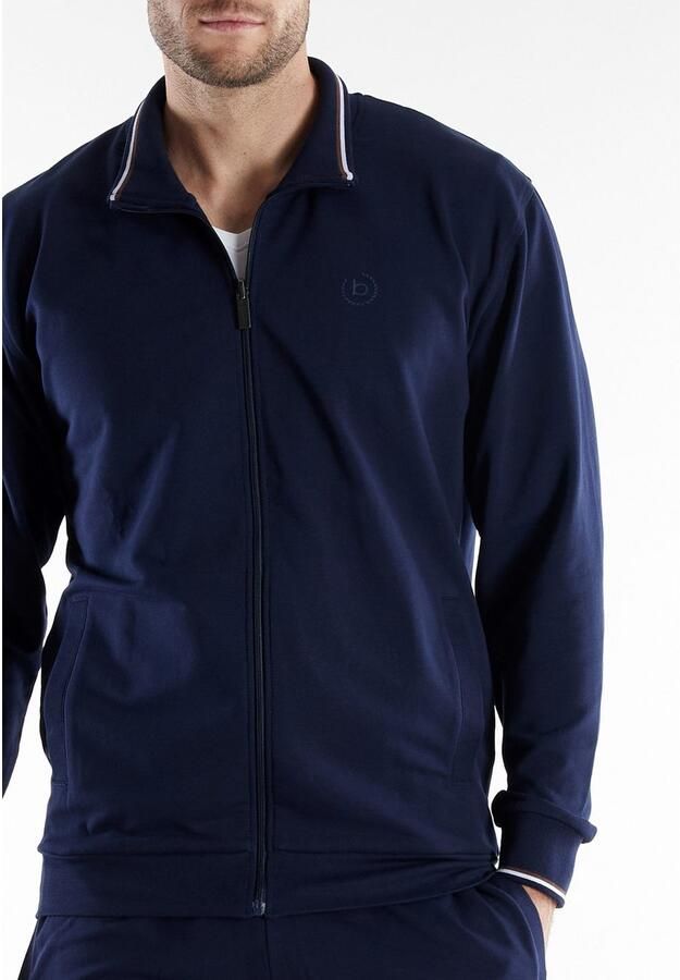 Bugatti Loungepak Bologna Lange mouw lange broek met zijzakken met ritssluiting comfortabel (2-delig) - Foto 2