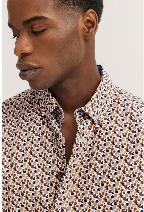 Bugatti Overhemd met korte mouwen - Foto 5