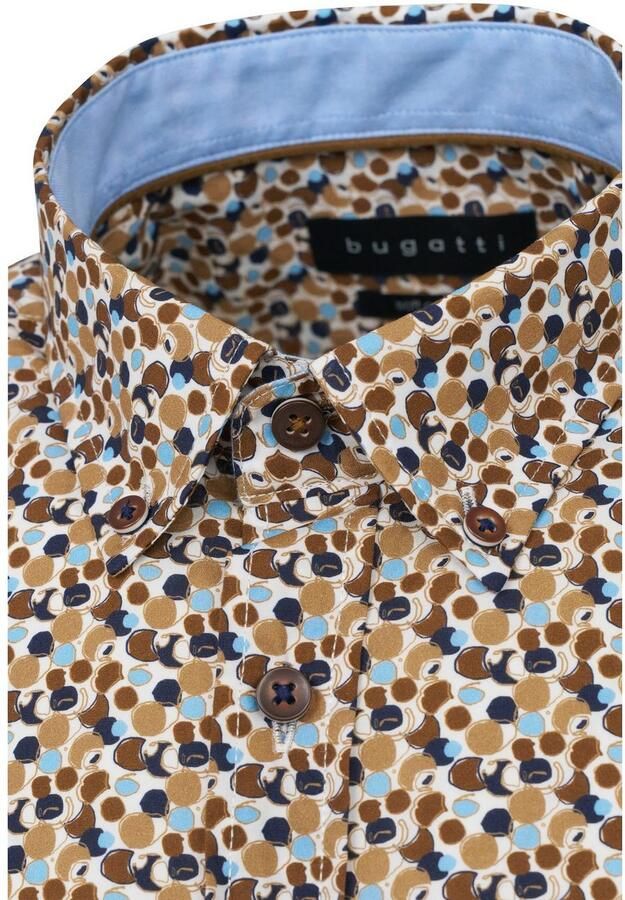 Bugatti Overhemd met korte mouwen - Foto 4