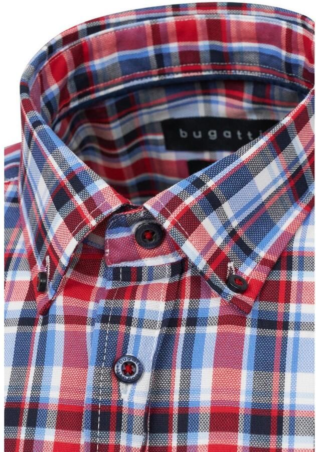 Bugatti Overhemd met korte mouwen - Foto 4