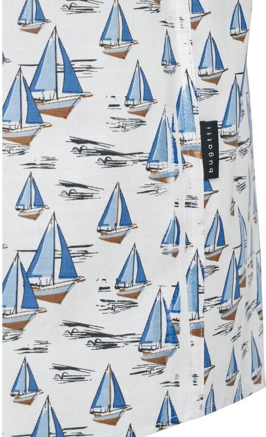 Bugatti Overhemd met korte mouwen met button-downkraag - Foto 6