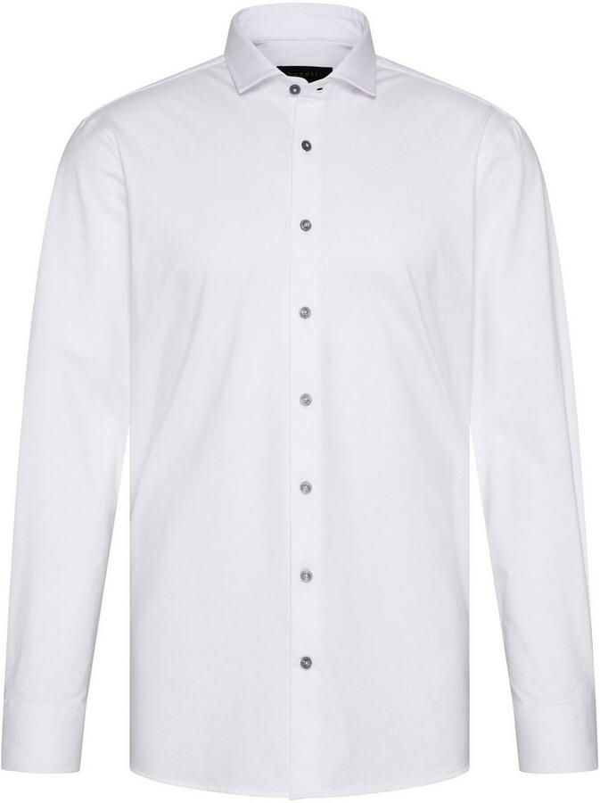 Bugatti Overhemd met lange mouwen bijzonder comfortabel