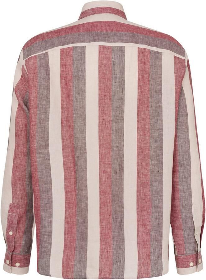 Bugatti Overhemd met lange mouwen met blokstrepen - Foto 2