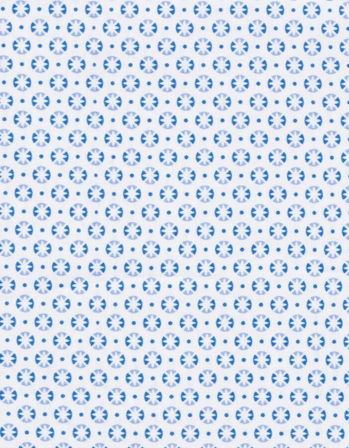 Bugatti Overhemd met lange mouwen met fijne grafische prints