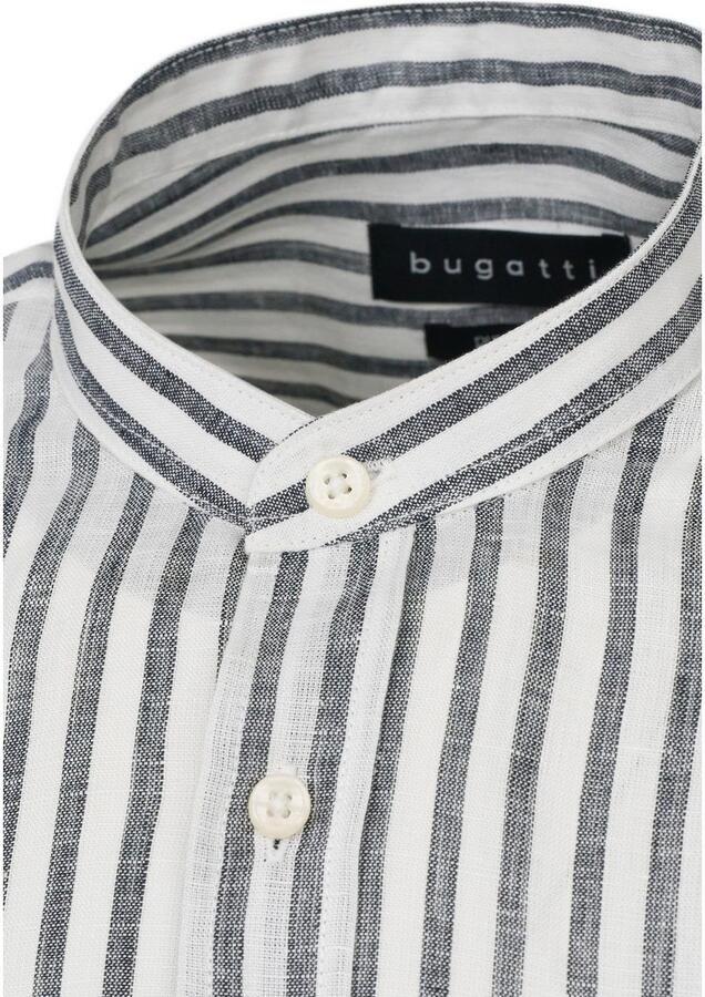 Bugatti Overhemd met lange mouwen met darijn-kraag - Foto 3