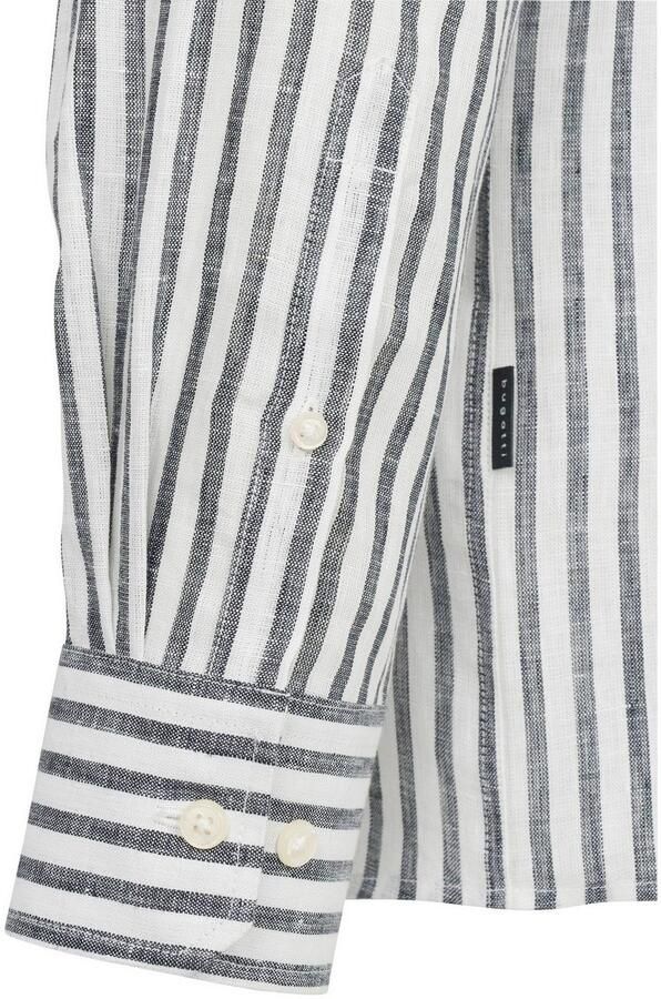 Bugatti Overhemd met lange mouwen met darijn-kraag - Foto 6