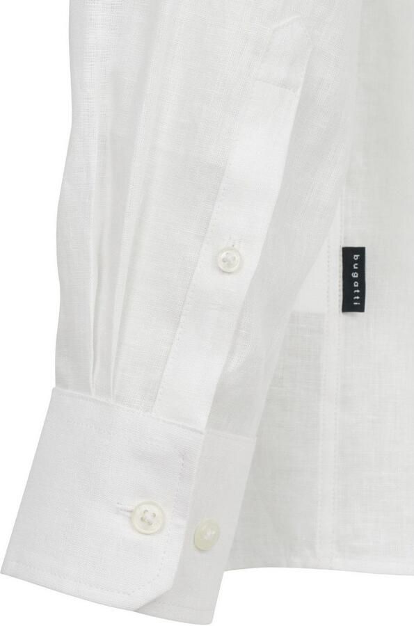 Bugatti Overhemd met lange mouwen met opstaande kraag - Foto 7