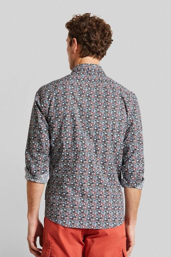 Bugatti Overhemd met lange mouwen met under-button-down - Foto 5