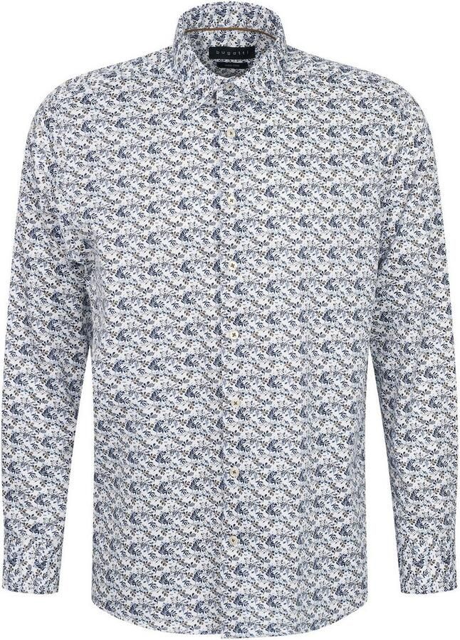 Bugatti Overhemd met lange mouwen van 100% katoen en met easy-care functie - Foto 2