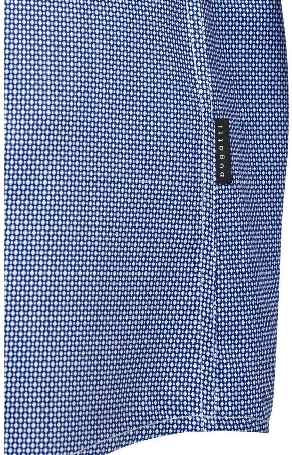 Bugatti Overhemd met lange mouwen van katoen en in satijnlook - Foto 7
