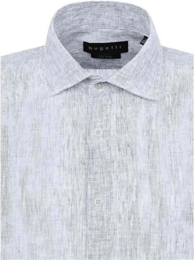 Bugatti Overhemd met lange mouwen van linnen - Foto 2