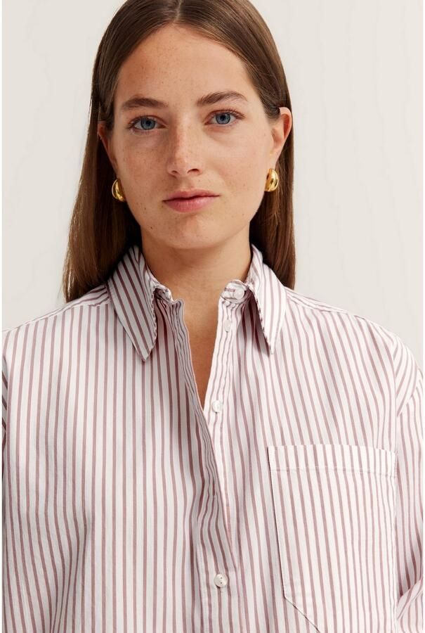 Bugatti Overhemdblouse gemaakt van 100% katoen - Foto 4