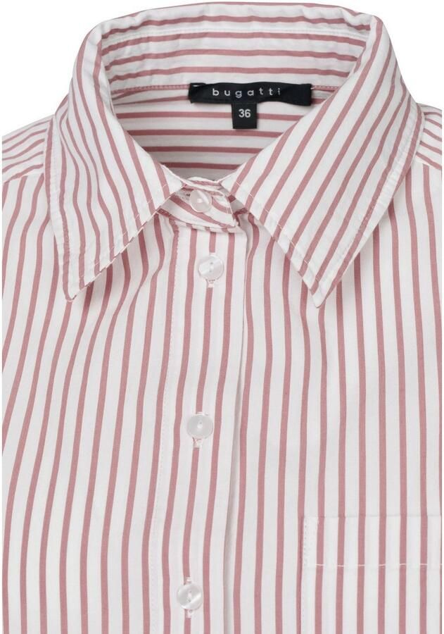 Bugatti Overhemdblouse gemaakt van 100% katoen