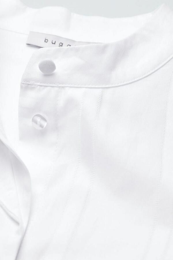 Bugatti Overhemdblouse met een ronde hals - Foto 5