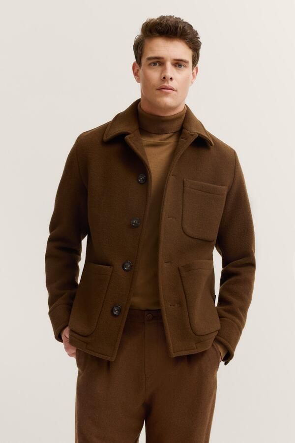 Bugatti Overhemdjasje Regular fit met omslagkraag & knoopsluiting - Foto 8