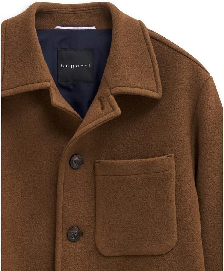 Bugatti Overhemdjasje Regular fit met omslagkraag & knoopsluiting - Foto 3