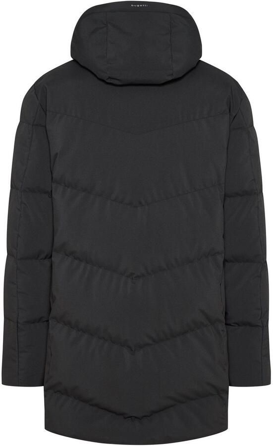 Bugatti Moderne gewatteerde parka met capuchon Black Heren - Foto 8