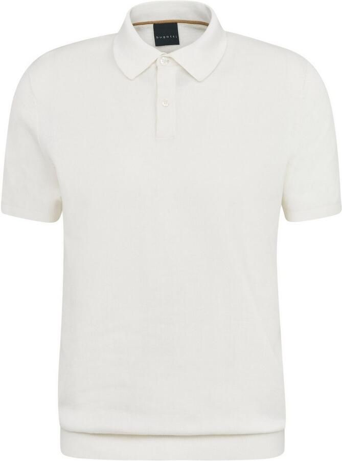 Bugatti Regular fit poloshirt van puur katoen - Foto 4