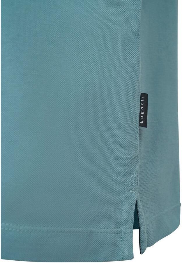 Bugatti Poloshirt met contraststrepen en borstborduursel - Foto 4