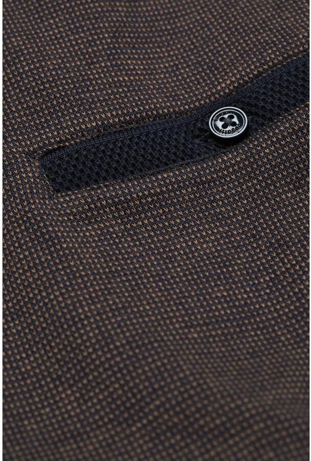 Bugatti Poloshirt met lange mouwen in 2-tone-look - Foto 2
