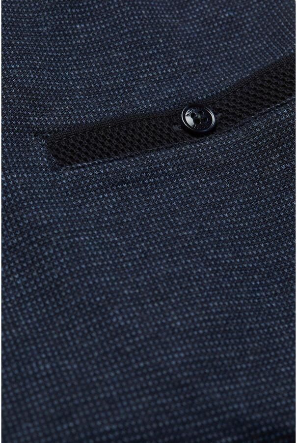 Bugatti Poloshirt met lange mouwen in 2-tone-look - Foto 4