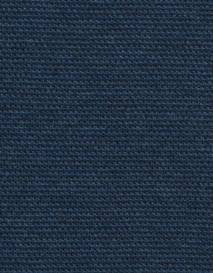 Bugatti Poloshirt met lange mouwen met structuurkraag