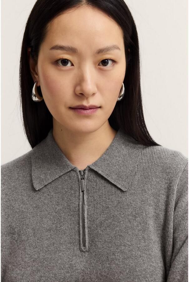 Bugatti Poloshirt met ritssluiting & overhemdkraag - Foto 3