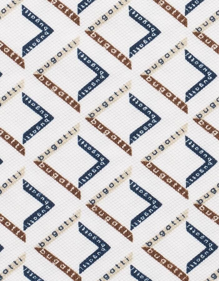 Bugatti Regular fit poloshirt in all-over look - Foto 3