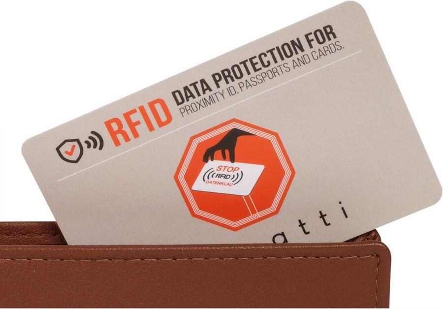 Bugatti Portemonnee Bomba echt leder - Foto 4