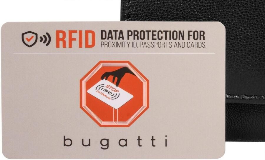 Bugatti Portemonnee echt leder - Foto 3