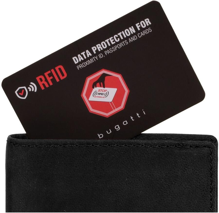 Bugatti Portemonnee Luca echt leder