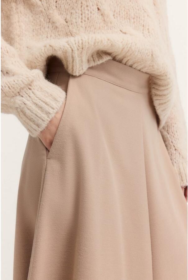 Bugatti Rok in a-lijn uit een elastische materiaalmix - Foto 2