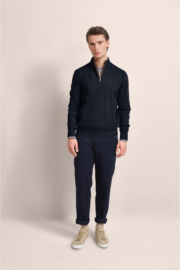 Bugatti Schipperstrui gemaakt van mix van kasjmier - Foto 4