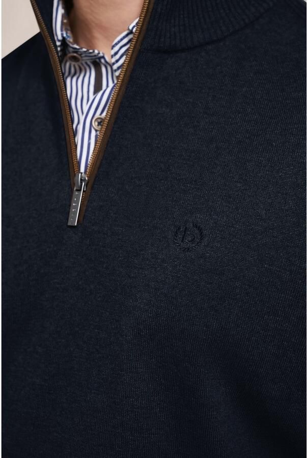 Bugatti Schipperstrui gemaakt van mix van kasjmier - Foto 3