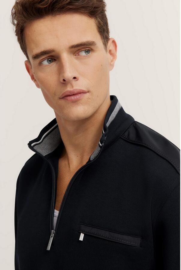 Bugatti Schipperstrui met opstaande kraag - Foto 3