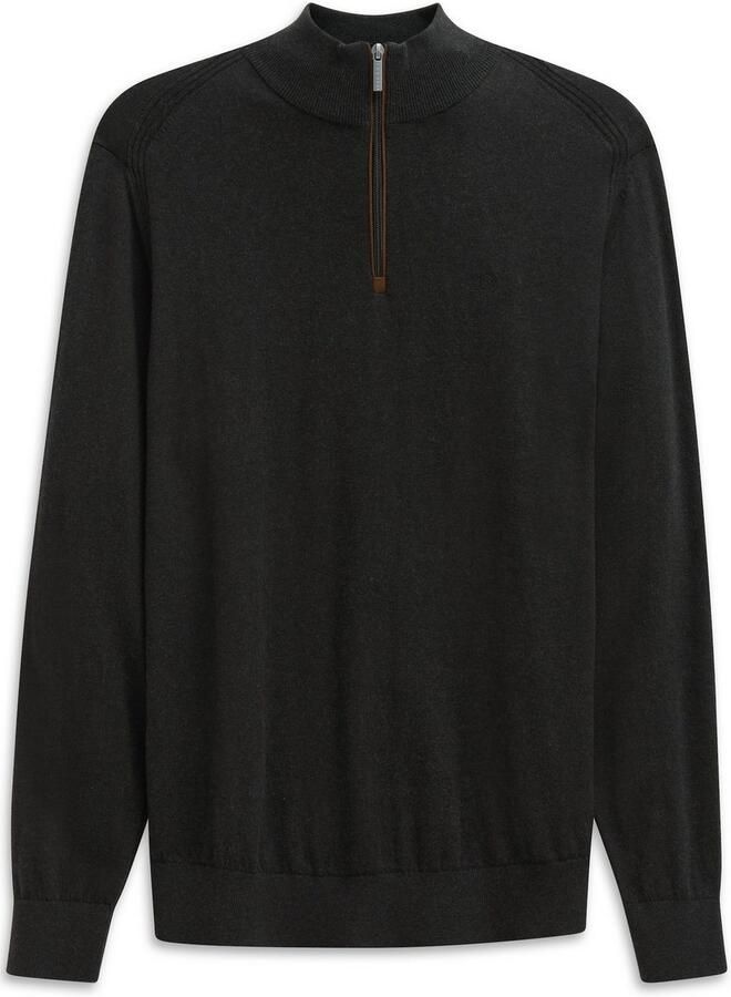 Bugatti Schipperstrui Regular fit van katoen-kasjmier met ritssluiting - Foto 2