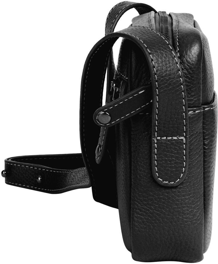 Bugatti Schoudertas Elsa echt leder